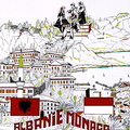 Albanie Monaco  lithographie sbg 03 10 05