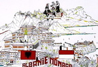 Albanie Monaco  lithographie sbg 03 10 05