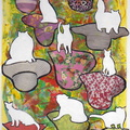 chats pots   21x29  encre acrylique collage papier sbd 27 4   05