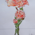 Esquisse sur le Spectre de la Rose encre de chine  amp  acrylique sur papier  21X29 cm   sbd 02 10 07 jpg