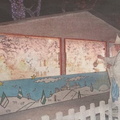 Chalet chemin des cre  ches place du Palais  de  coration exte  rieure  acrylique sur bois  tryptique 1x 6 m  sbd aout 15