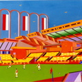Stade Louis II, H:T, 20F,sbg nov 87 